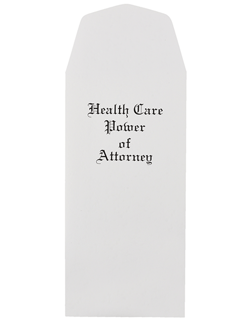 Health Care Power of Attorney Envelopes