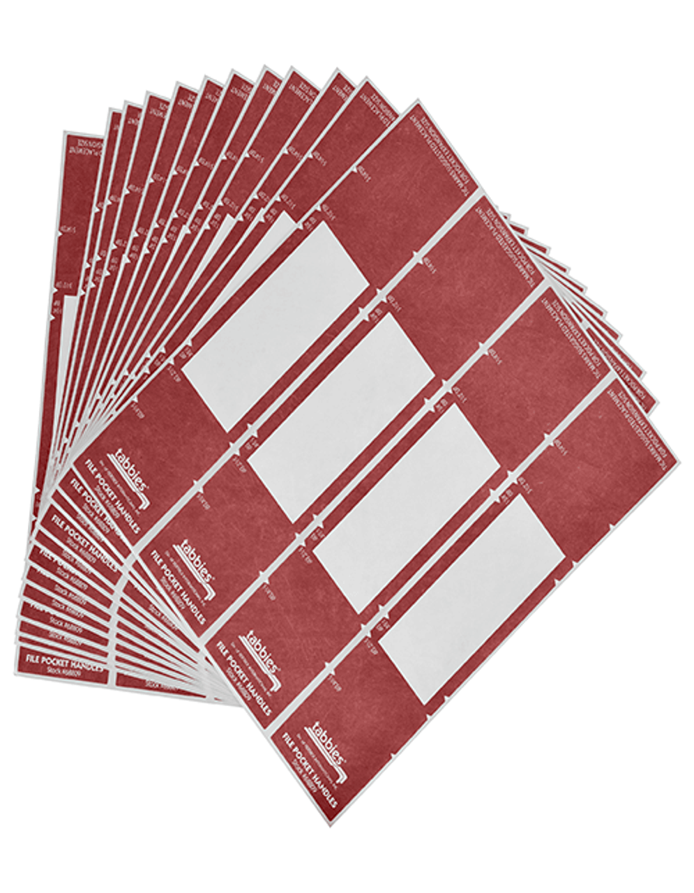 Red File Pocket Handles