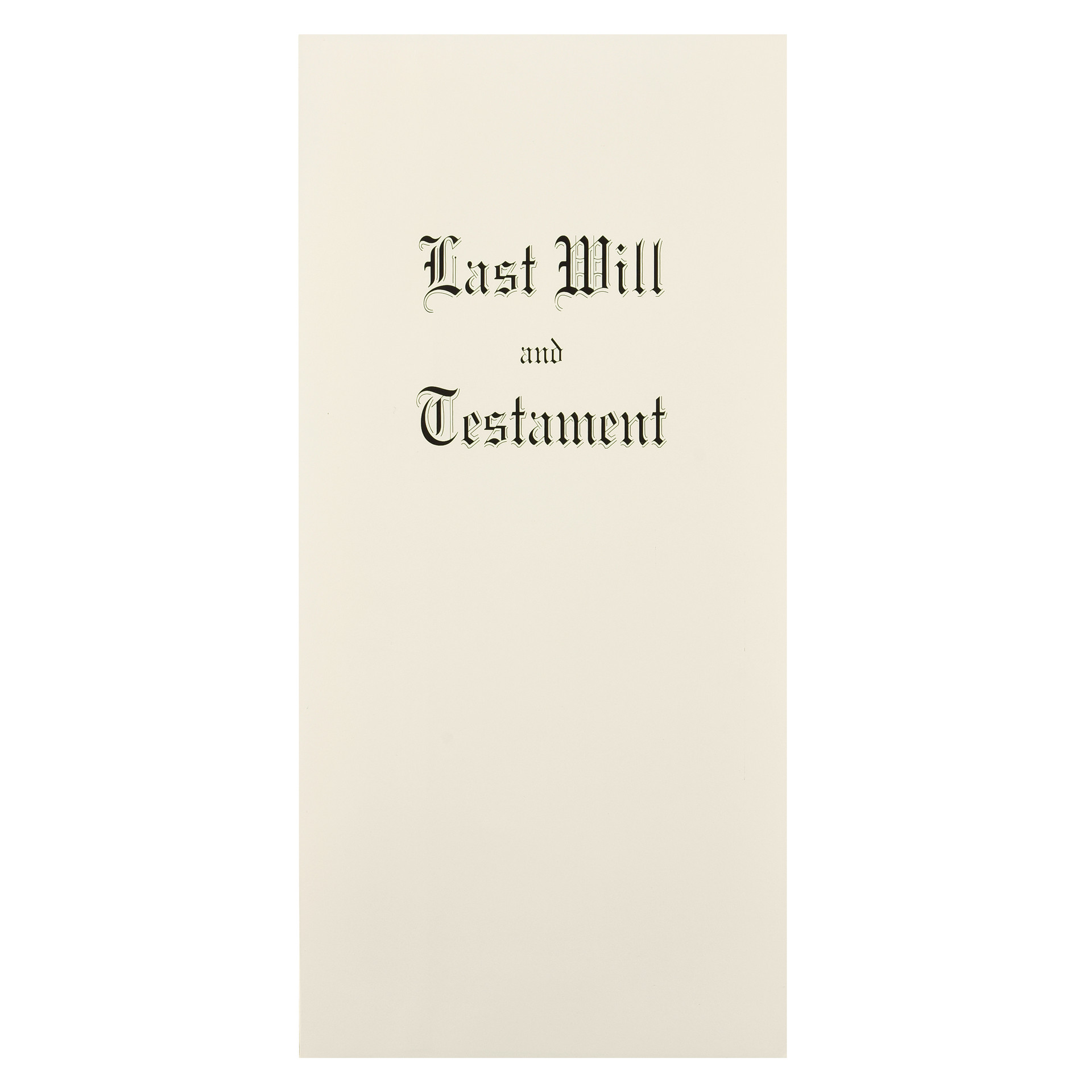 Last Will and Testament Supplies for Lawyers | Exhibit Indexes
