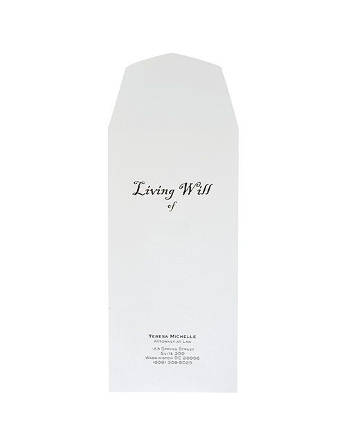 Personalized Power of Attorney Envelopes