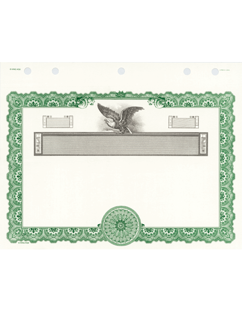 Printable Custom Stock Certificates Exhibit Indexes Page 2