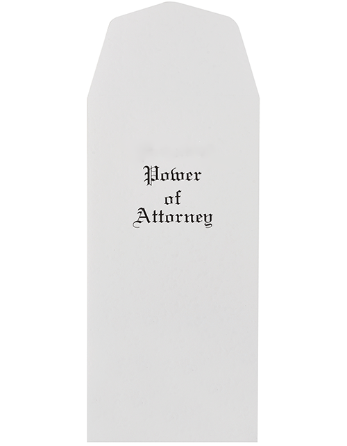 Power of Attorney Envelopes