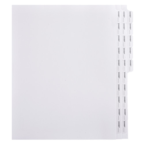 Side Exhibit____ Sets