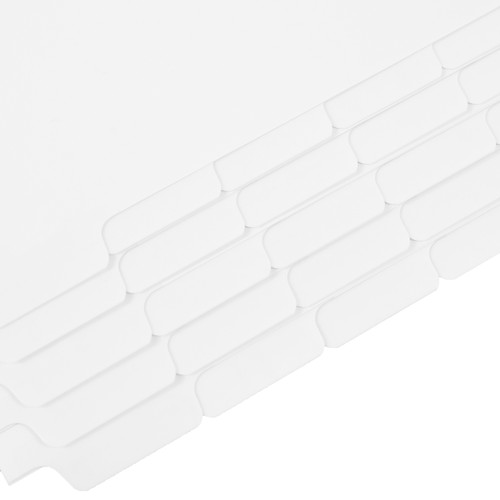 Blank Bottom Exhibit Dividers Laminated Tabs 5 Division Sets