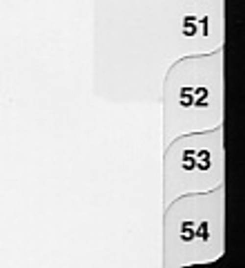 Legal Size Side Numbered Sets