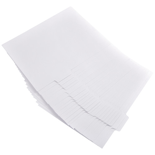 Blank Side Separate Position  Laminated  Tab 