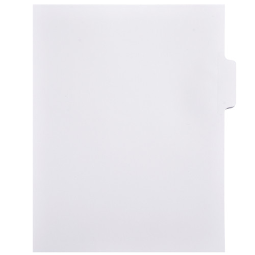 Blank Side Separate Position  Laminated  Tab 