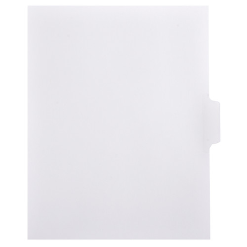 Blank Side Separate Position  Laminated  Tab 