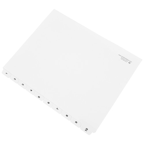1-10 Side Tab Dividers