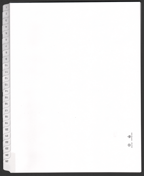 All-State® Style ED11 Collated Numbered Sets