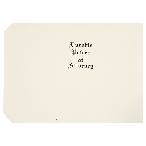Durable Power of Attorney Covers