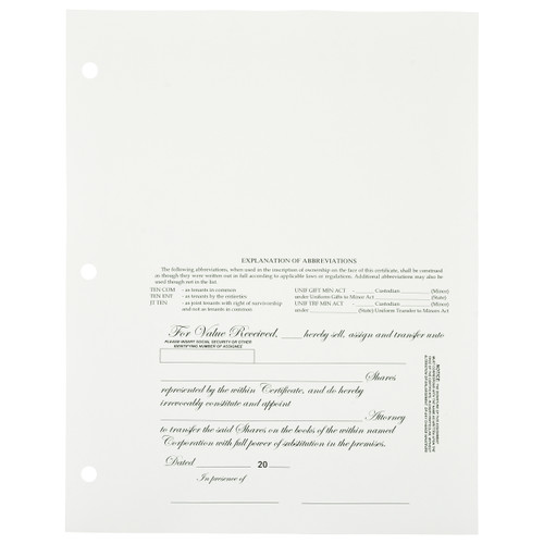 Corporate Stock Certificates #87