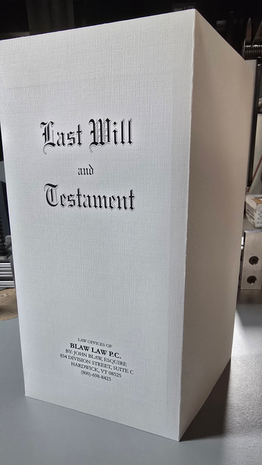 Personalized Will Envelopes Side Opening (Priced per 50)