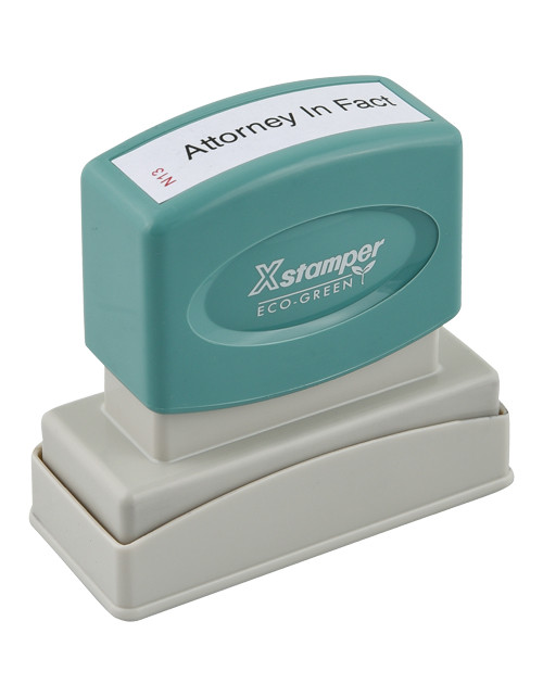 Attorney In Fact Stamp