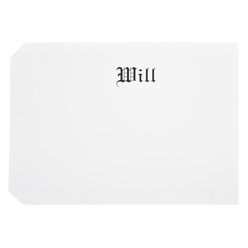 Letter Size Will Covers #2312