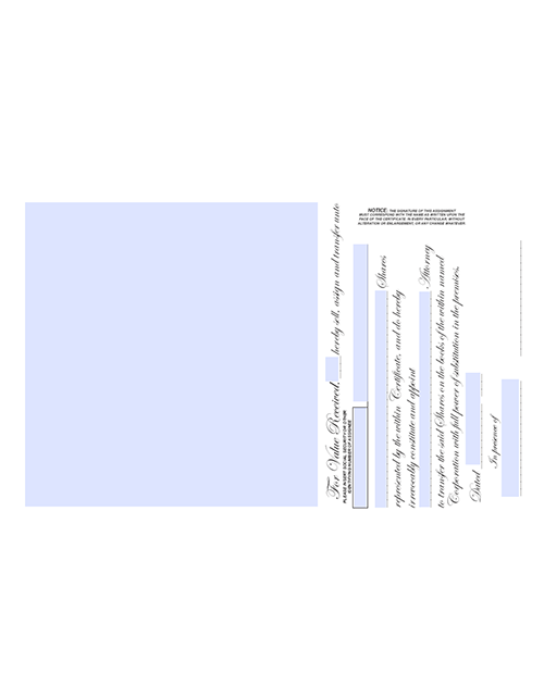 Stock Certificate Printing Template Red