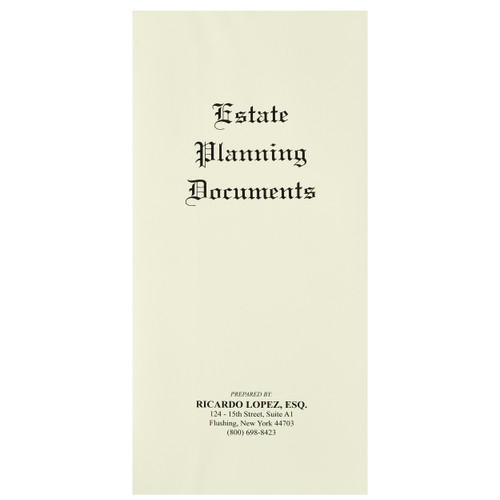  Personalized Estate Planning Document Envelopes  (priced per 50)