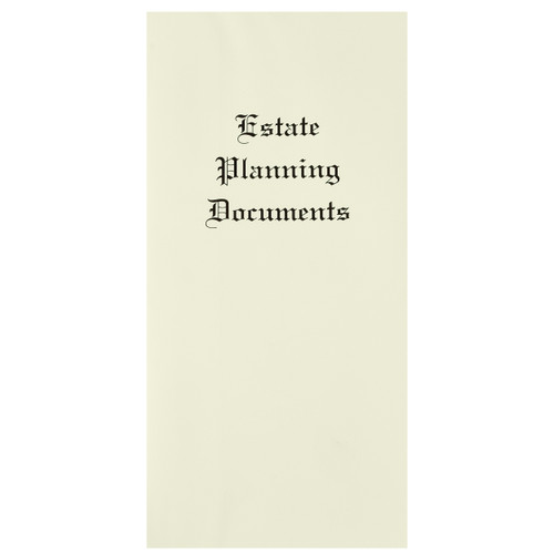 Estate Planning Documents Envelope 