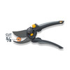 The Heavy Duty Bypass Pruner open with a five eighths inch cut capacity callout