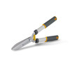 The Regular Duty Hedge Shear at an angle, showing the wavy-edge blades and aluminum handles