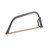 The Heavy Duty Bow Saw at an angle, showing the tubular frame and 24 inch blade
