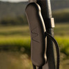 Close-up of the Woodland Tools handle grip and rope on the pruner pole