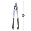 The Pro Series Forged Lopper standing upright with a 32.25 inch length measurement
