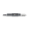 Side view of the Pro Series Sharpening Multitool showing the diamond-coated file and the hex heads