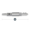 The Pro Series Sharpening Multitool shown straight on with a 6.25 inch length measurement
