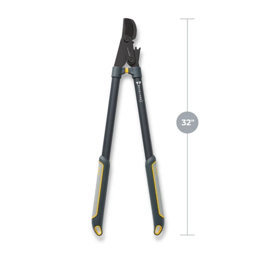 The Super Duty MaxForce Lopper standing upright with a 32 inch length measurement