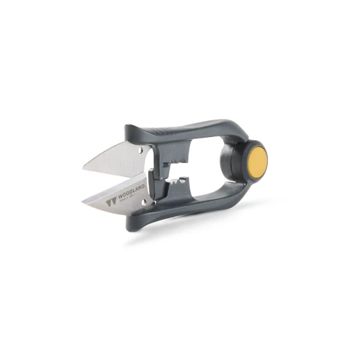 The Regular Duty Herb Snips at an angle, showing the fine stainless blades and spring-loaded handle