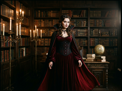 Women's Classic/Gothic Vampire Adult Costume