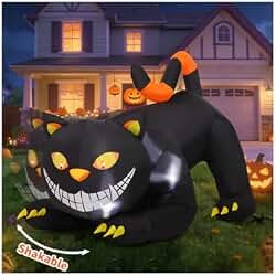 GOOSH 5Ft Halloween Inflatables Outdoor Decorations Skeleton
