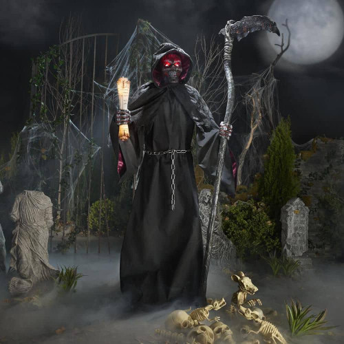 7 FT Grave & Bones Animated LED Guardian of the Gourds