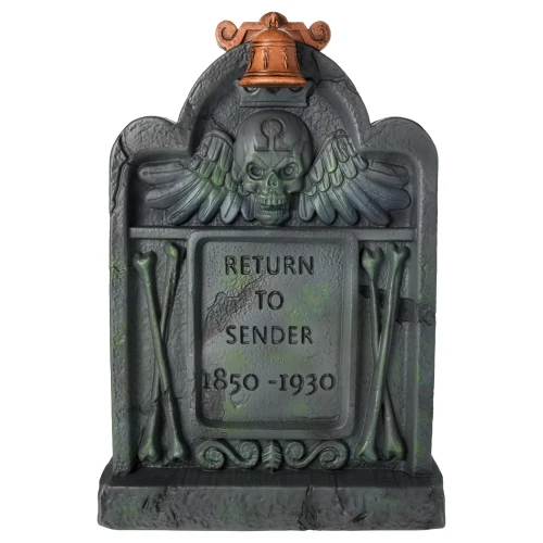 24 Inch Return to Sender Tombstone (moving bell + sound)