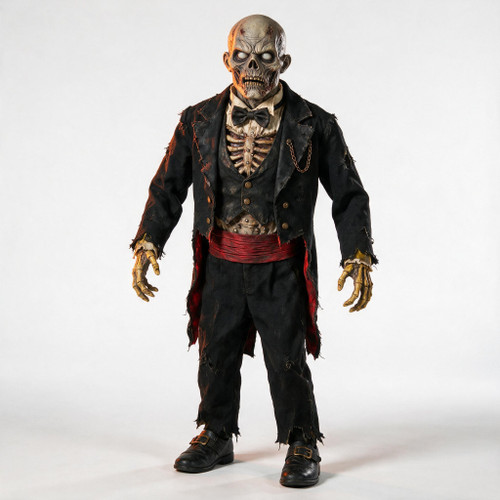 Gothic Zombie Butler — Handcrafted Edition