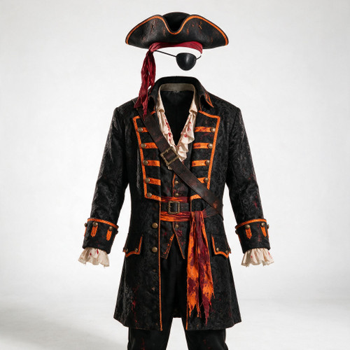 Life-Size Cemetery Pirate Captain
