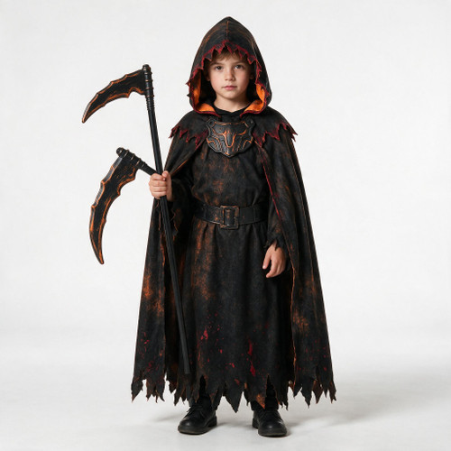Antiqued Grim Reaper Kids — Curated Edition