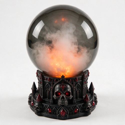 Life-Size Cathedral Crystal Ball Fog