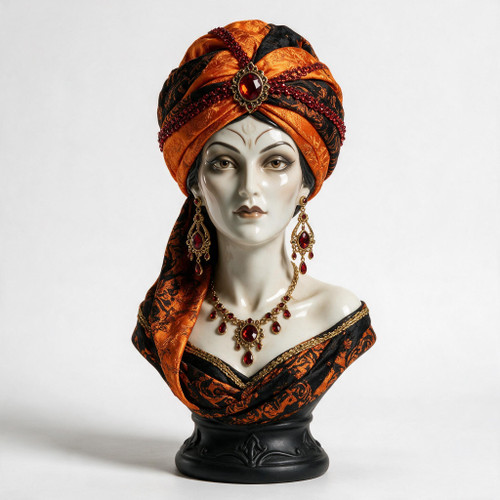 Professional-Grade Gothic Fortune Teller Bust