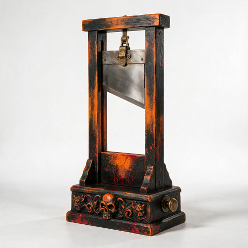 Manor Hand-Painted Guillotine Prop