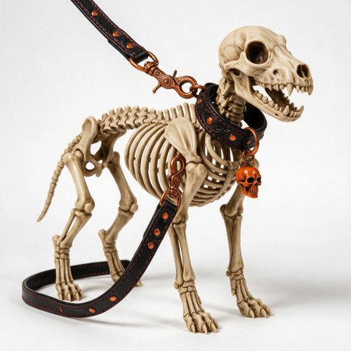 Grand Victorian Skeleton Dog