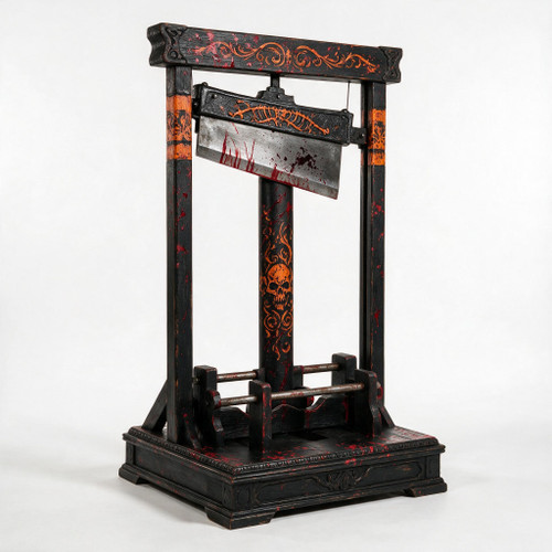 Hand-Painted Guillotine Prop — Elite Edition