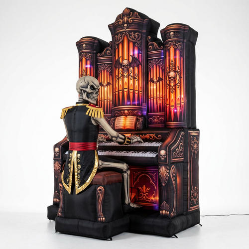 Estate Baroque Skeleton Musician