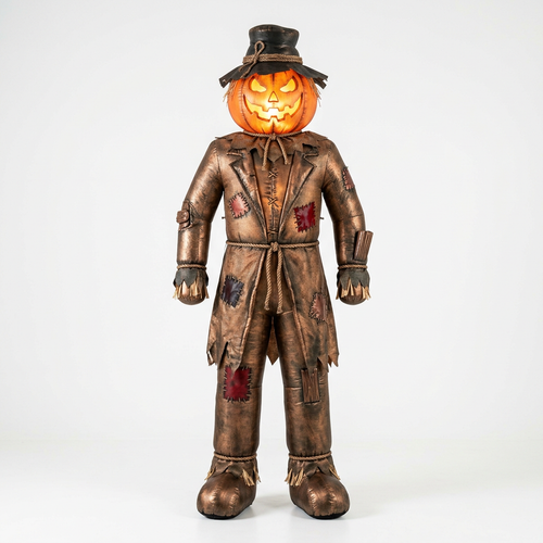 Aged Bronze Scarecrow Field — Curated Edition