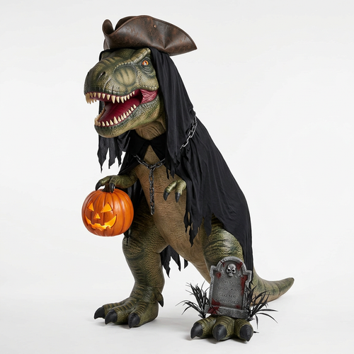 Cemetery Dinosaur Costume — Handcrafted Edition