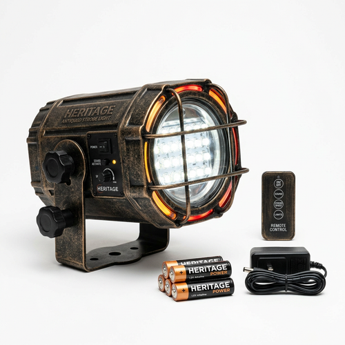 Heritage Antiqued Strobe Light LED
