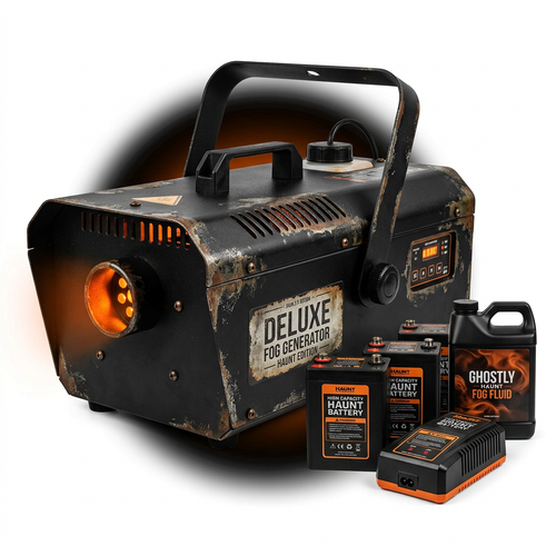 Deluxe Weathered Snow Machine Halloween