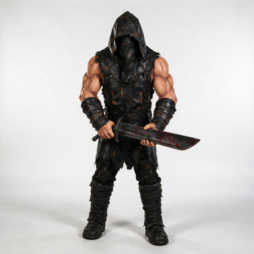 Hand-Painted Executioner — Cinema-Grade Edition
