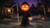Gemmy Giant Halloween Inflatable Jack O' Lantern Reaper with Psychedelic Spirals of Light, 12 ft Tall